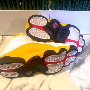 Jordan 13 Honey Yellow and White